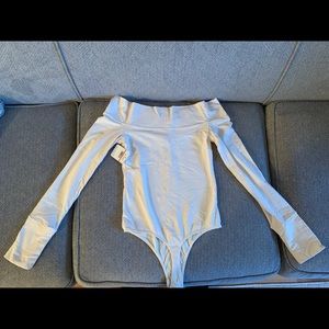 Free people Off-The-Shoulder Long-Sleeve Bodysuit